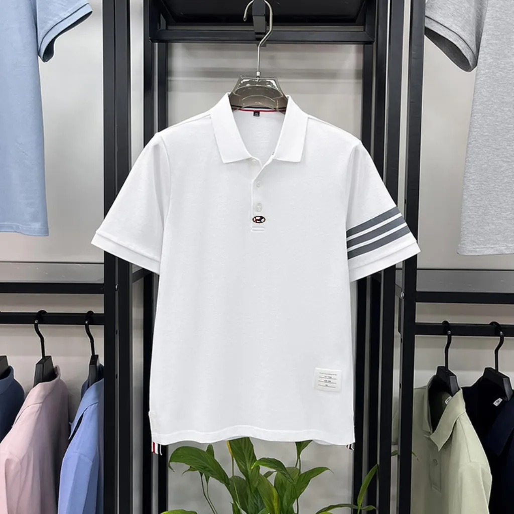 🌹 🌹 P145 26 Quality POLO ， ，100% Breathable ， LOGO， ⚡️ T ⚡️ ， ！Sizes：M-4XL（ 210 、 。